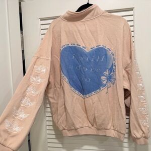 Boys Lie Light Blush Hooded Sweatshirt